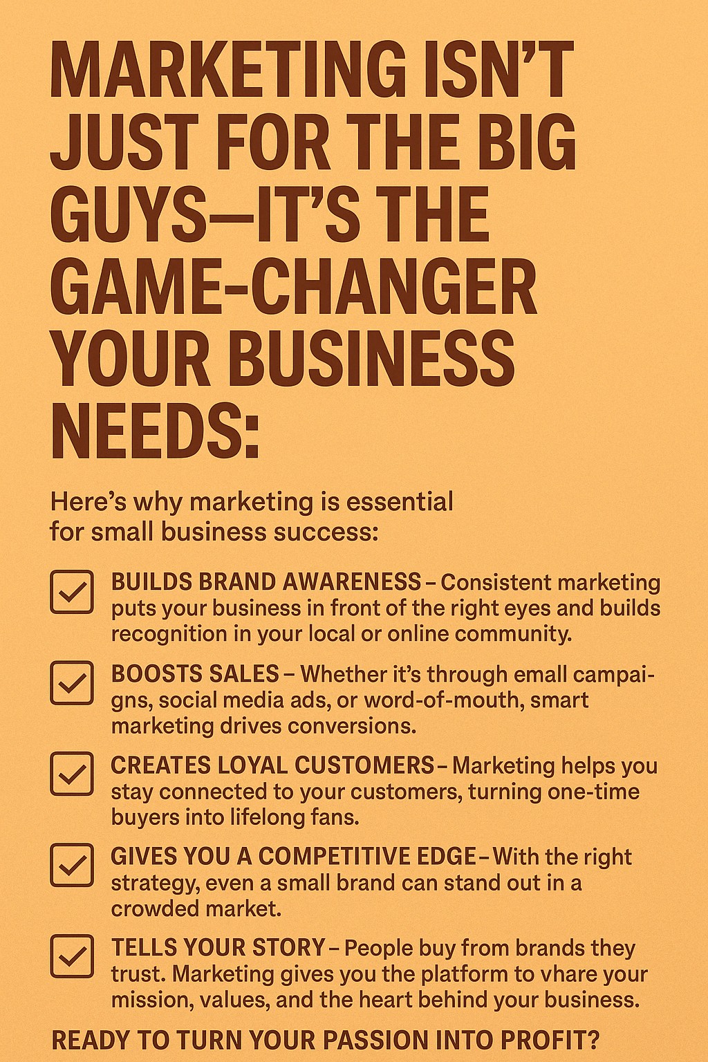 Small Business Marketing&nbsp;Impact